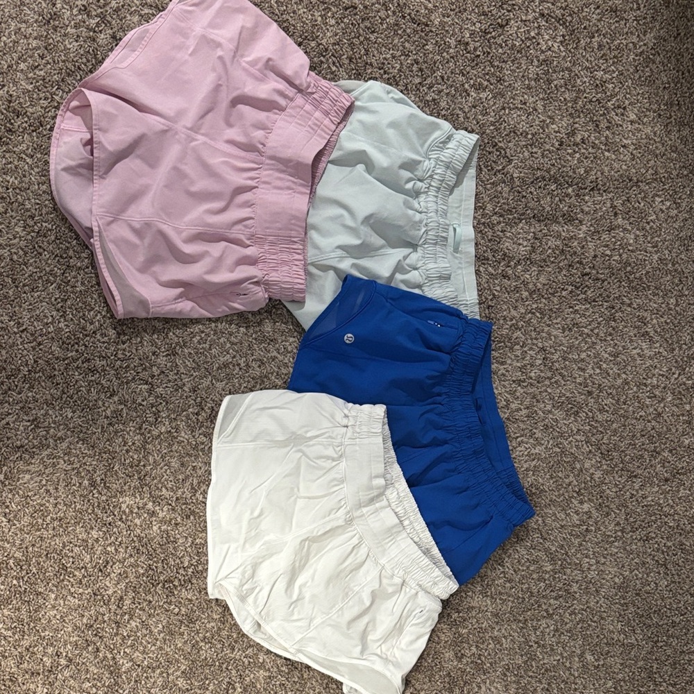 Women's lululemon Multi-Color Shorts Set - 4 pairs
